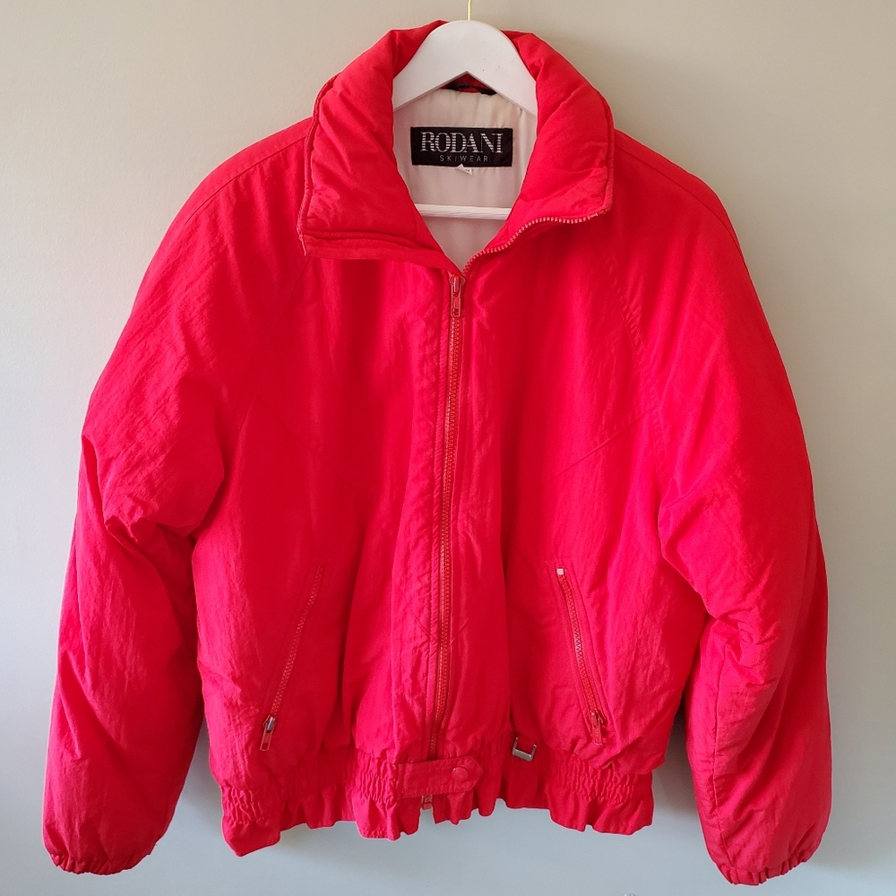 Rodani Skiwear 12 Vintage 80s Made in Korea Retro Nylon Streetwear Puffer Coat